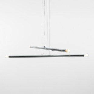 Lampa Tubo IV - Glamour, Chrom - Aldex | Kup Teraz!