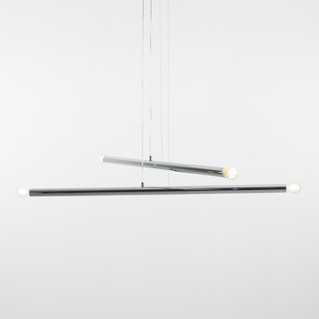 Lampa Tubo IV - Glamour, Chrom - Aldex | Kup Teraz!