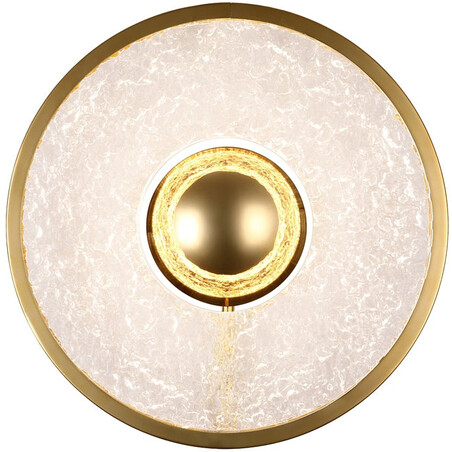 Kinkiet Alexia LED złoty 40cm - MaxLight | Oświetlenie glamour