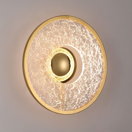 Kinkiet Alexia LED złoty 40cm - MaxLight | Oświetlenie glamour