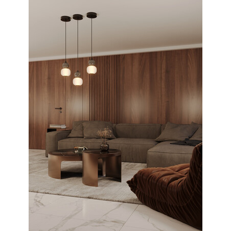 Lampa wisząca szklana Modern LED MaxLight | 11,5cm