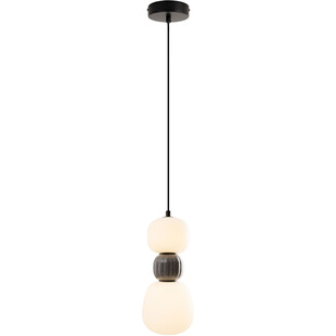 Lampa wisząca LED MaxLight - Szklana, Modern, 14cm - Cena 520 PLN