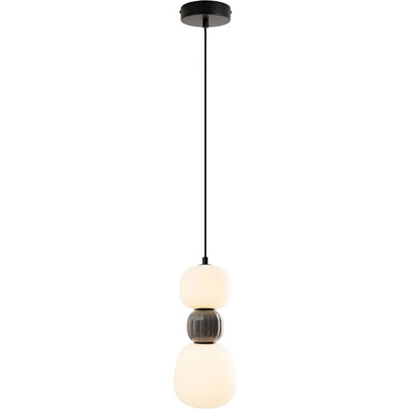 Lampa wisząca LED MaxLight - Szklana, Modern, 14cm - Cena 520 PLN