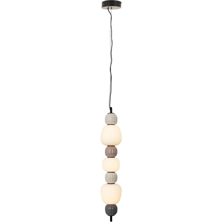 Lampa wisząca LED MaxLight - Szklana, podłużna, 73cm - Sklep z lampami