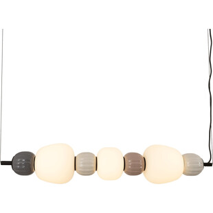 Lampa wisząca LED MaxLight - Szklana, podłużna, 73cm - Sklep z lampami