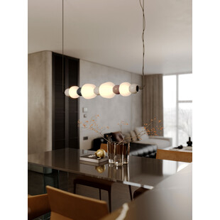 Lampa wisząca LED MaxLight: Szklana, Modern, 89cm - Kup Teraz!