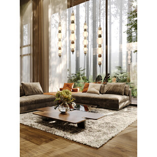 Lampa wisząca LED MaxLight: Szklana, Modern, 89cm - Kup Teraz!