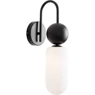 Kinkiet Hampton Nova biało-czarny MaxLight | Elegancki design
