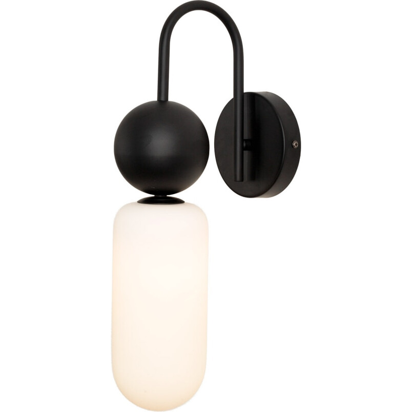 Kinkiet Hampton Nova biało-czarny MaxLight | Elegancki design