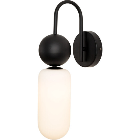 Kinkiet Hampton Nova biało-czarny MaxLight | Elegancki design