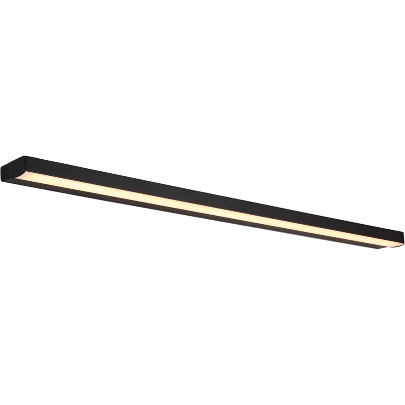 Kinkiet podłużny Trio LED czarny | MaxLight - 89cm