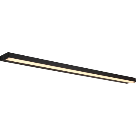 Kinkiet podłużny Trio LED czarny | MaxLight - 89cm