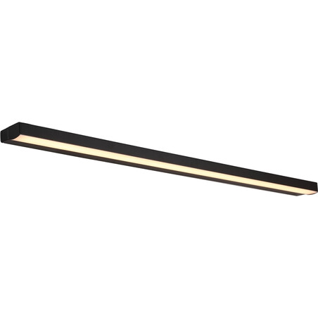 Kinkiet podłużny Trio LED czarny | MaxLight - 89cm