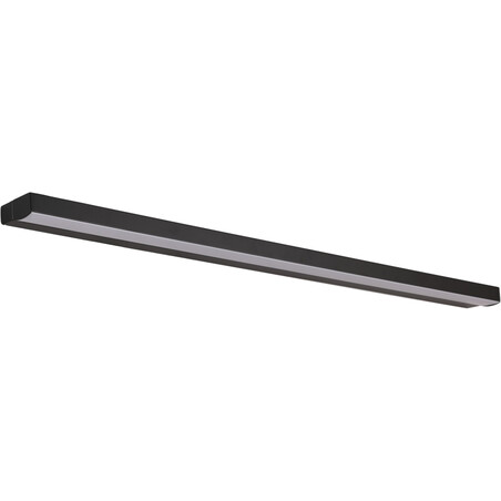 Kinkiet podłużny Trio LED czarny | MaxLight - 89cm