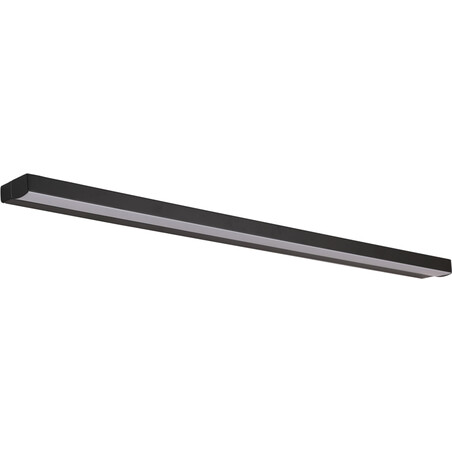 Kinkiet podłużny Trio LED czarny | MaxLight - 89cm