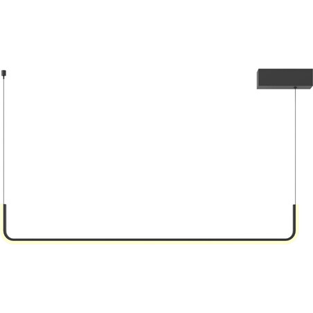 Lampa wisząca LED Urus MaxLight | Nowoczesny design 90cm
