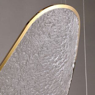 Lampa wisząca Empire LED MaxLight | Złoty żyrandol 110cm