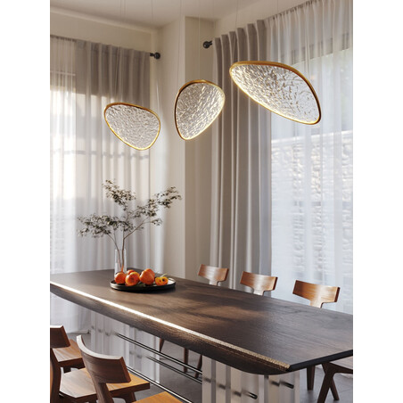 Lampa wisząca Empire LED złota MaxLight | Elegancki design