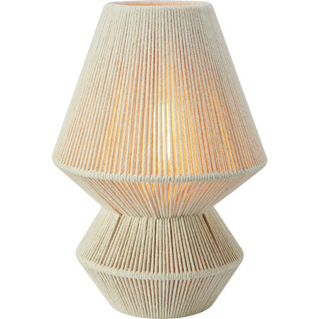 Lampa stołowa boho Razzo - Markslojd | Beżowa, 34cm