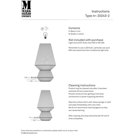 Lampa stołowa boho Razzo | Markslojd - Odkryj ciepło i styl