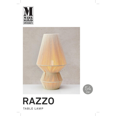 Lampa stołowa boho Razzo | Markslojd - Odkryj ciepło i styl