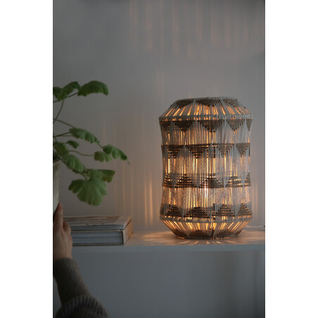 Lampa stołowa Boho Markslojd Ano | Beż, Brąz | Stwórz przytulny klimat
