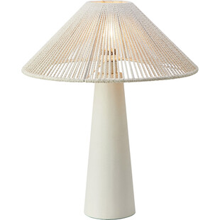 Lampa stołowa boho Favoro Markslojd | Beżowa, sznurkowa, 40cm