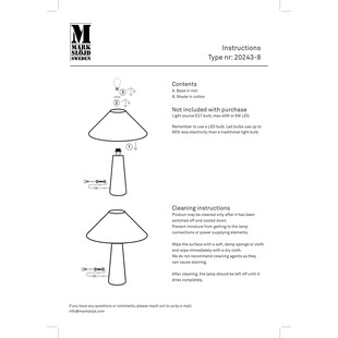 Lampa stołowa boho Favoro Markslojd | Beżowa, sznurkowa, 40cm