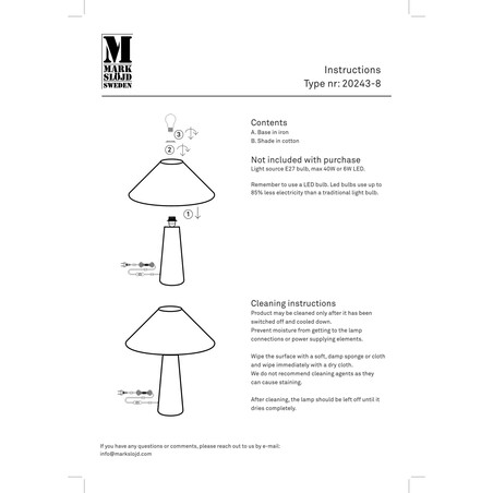 Lampa stołowa boho Favoro Markslojd | Beżowa, sznurkowa, 40cm