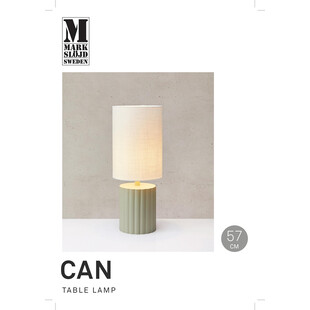 Lampa stołowa Can Markslojd | Skandynawski Design, 57cm