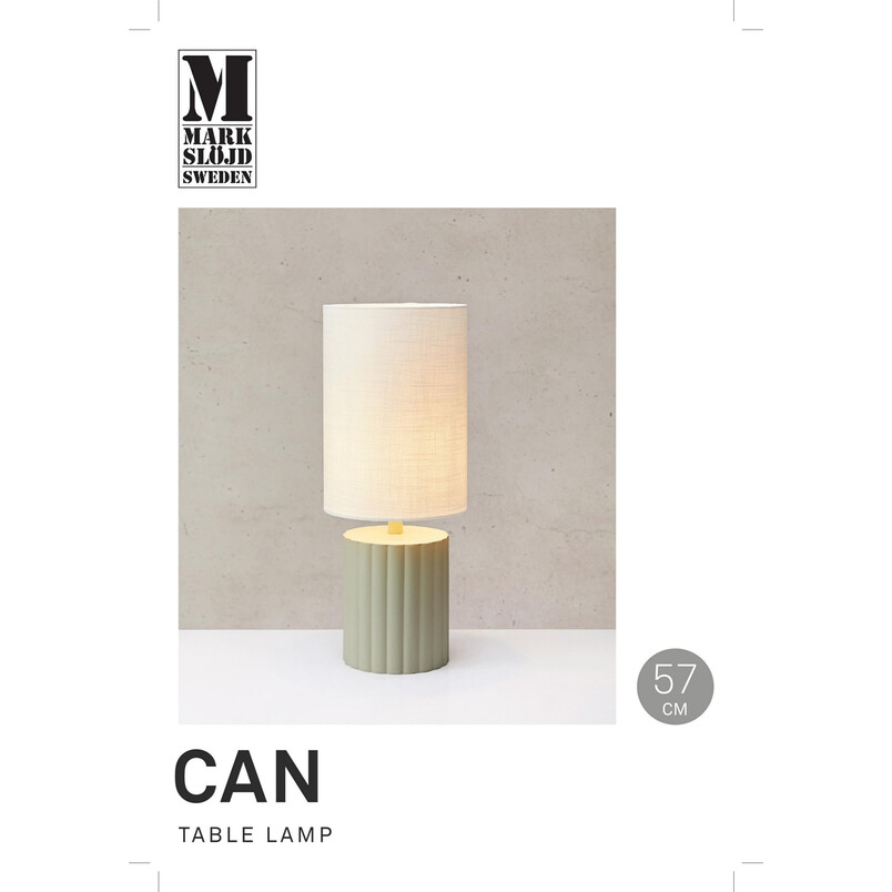 Lampa stołowa Can Markslojd | Skandynawski Design, 57cm