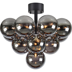 Lampa sufitowa Markslojd Merlot XIII - Szklane kule, dymione szkło