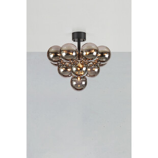 Lampa sufitowa Markslojd Merlot XIII - Szklane kule, dymione szkło