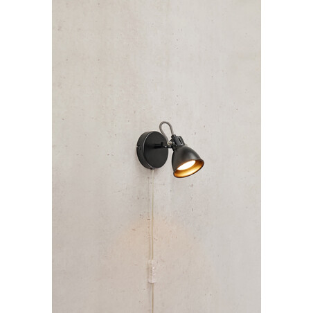 Kinkiet regulowany Mion czarny mat Markslojd | Loft i Industrial