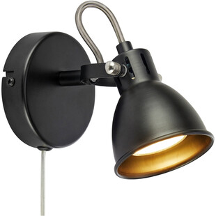 Kinkiet regulowany Mion czarny mat Markslojd | Loft i Industrial