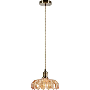 Lampa wisząca retro Kurage | Szkło, Mosiądz | Markslojd