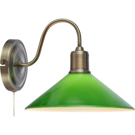 Kinkiet Vintage Markslojd Vela - Zielony, Mosiądz | Sklep Lamp