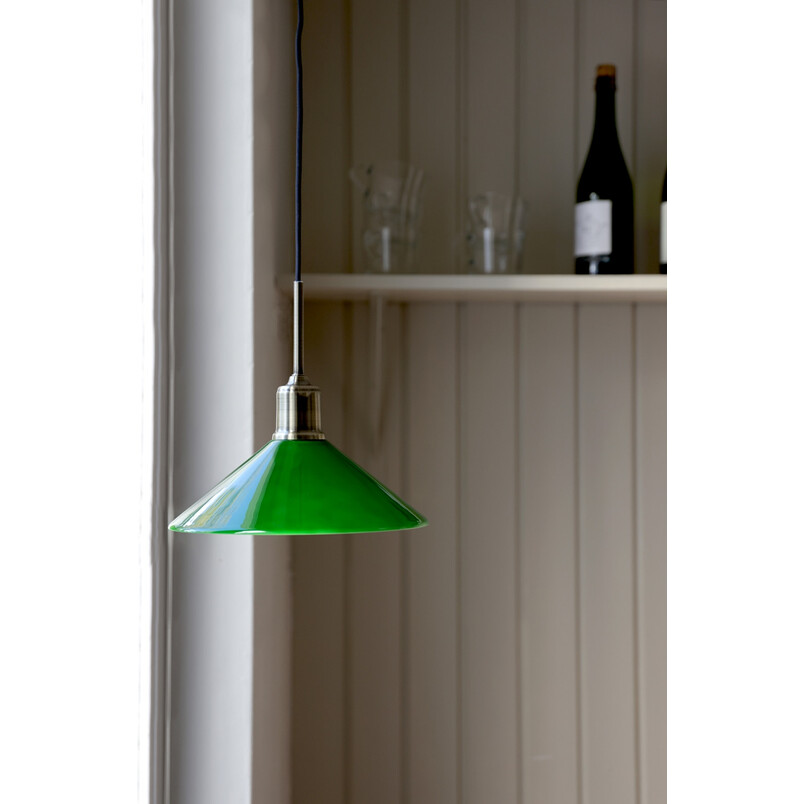 Lampa wisząca Vela - Markslojd, antyczny mosiądz, zielony | Kup teraz!