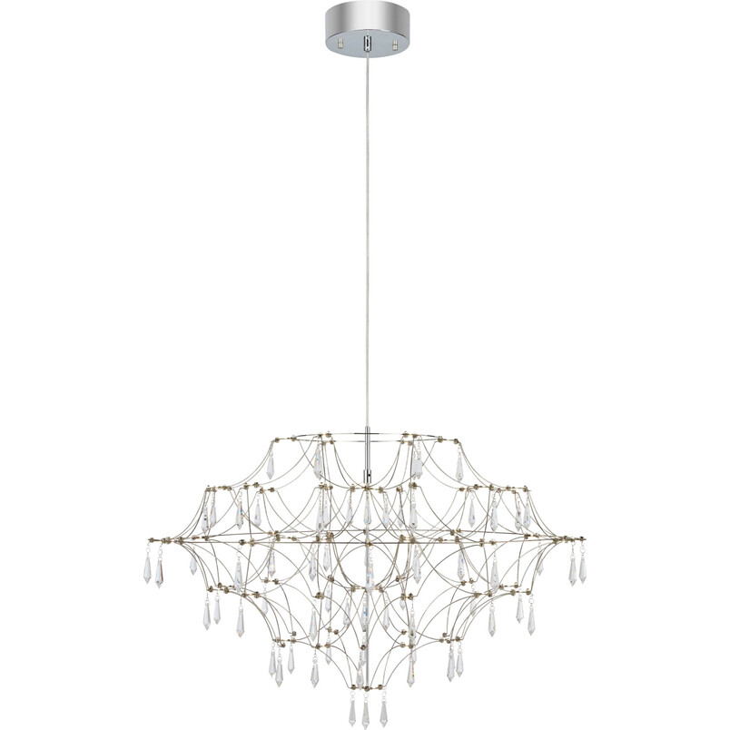 Żyrandol kryształowy Efesos LED 80cm Markslojd - Luksus i blask!