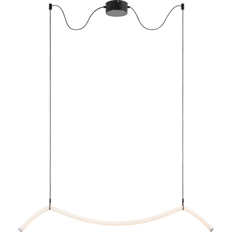 Lampa wisząca Melt LED biała 112cm - Markslojd | Nowoczesne oświetlenie