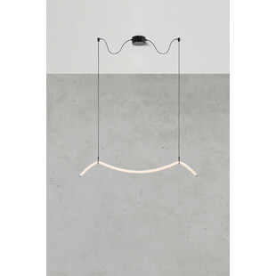 Lampa wisząca Melt LED biała 112cm - Markslojd | Nowoczesne oświetlenie