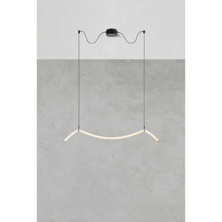 Lampa wisząca Melt LED biała 112cm - Markslojd | Nowoczesne oświetlenie
