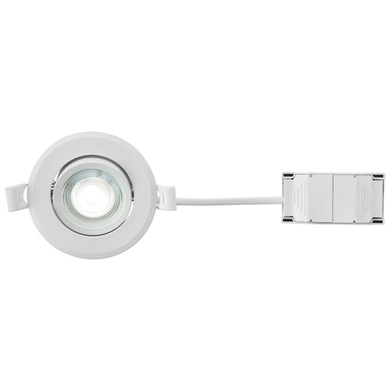 Lampa spot podtynkowa Pluto LED biała Markslojd | 3000K