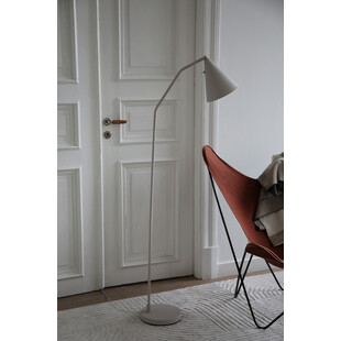 Lampa podłogowa Funil LED beżowa - Markslojd | Skandynawski Design