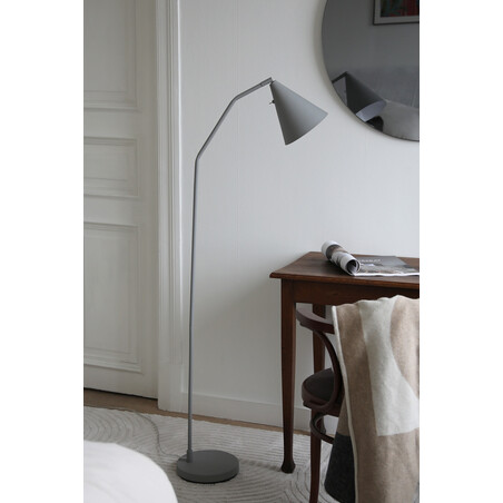 Lampa podłogowa Funil LED szara Markslojd | Ściemniacz, 144cm