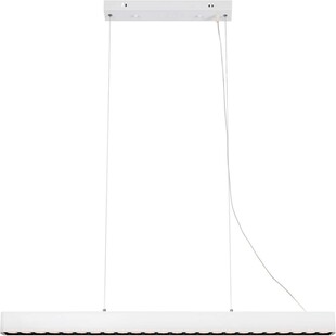 Lampa wisząca LED Plano biała 95cm - Markslojd | Nowoczesne oświetlenie