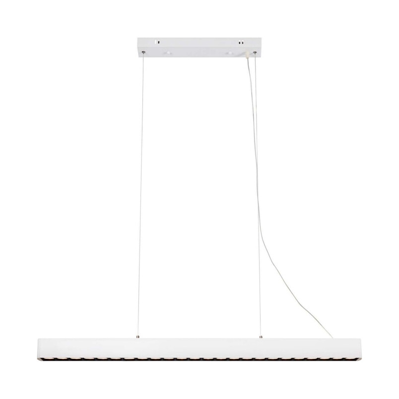 Lampa wisząca LED Plano biała 95cm - Markslojd | Nowoczesne oświetlenie