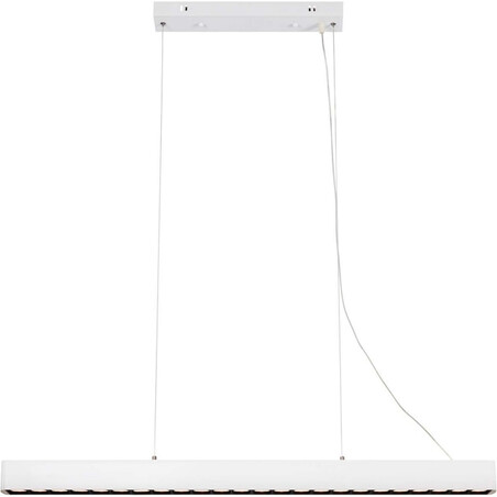 Lampa wisząca LED Plano biała 95cm - Markslojd | Nowoczesne oświetlenie