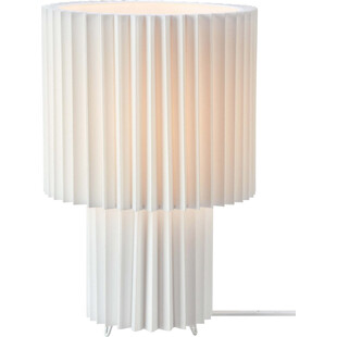 Lampa stołowa plisowana Catis biała | Markslojd - Skandynawski Design