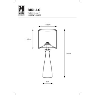Lampa stołowa ceramiczna Birillo | Markslojd - Skandynawski Design